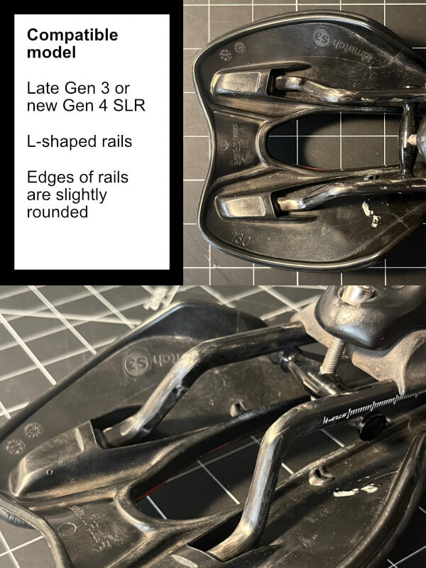 Mount for Selle Italia SLR Saddle