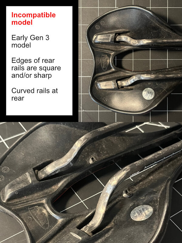 Mount for Selle Italia SLR Saddle