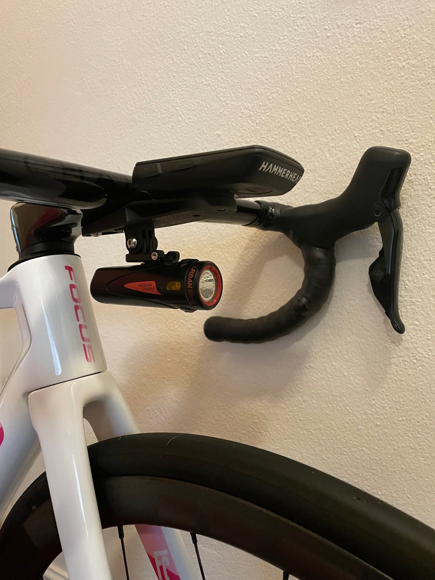 Computer mount (for one-piece handlebars)